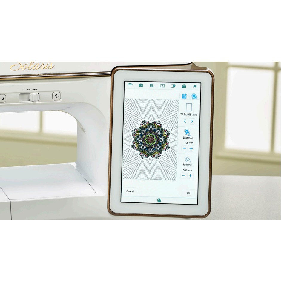 Baby Lock BLSA Solaris Sewing and Embroidery Machine image # 50410