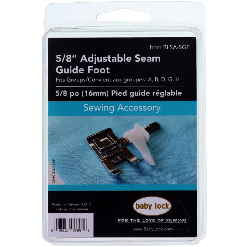 5/8" Seam Guide Foot, Babylock #BLSA-SGF image # 91067