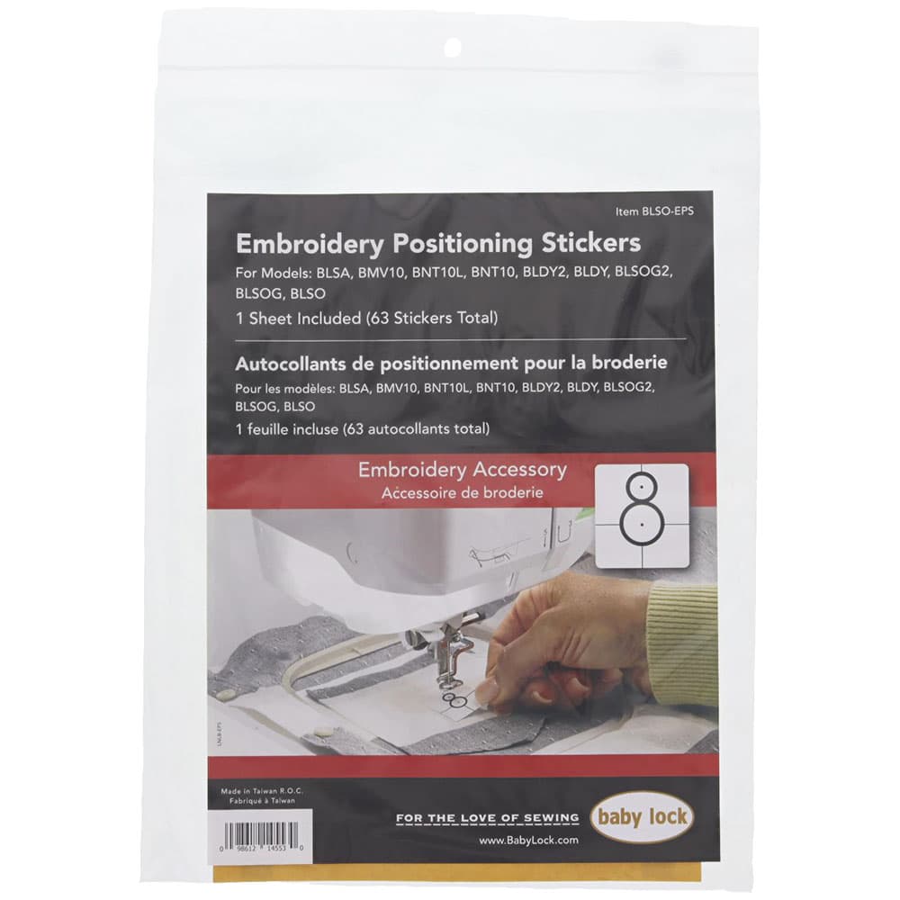 Solaris Foot Kit (30pc), Babylock #BLSAFTKIT image # 107631
