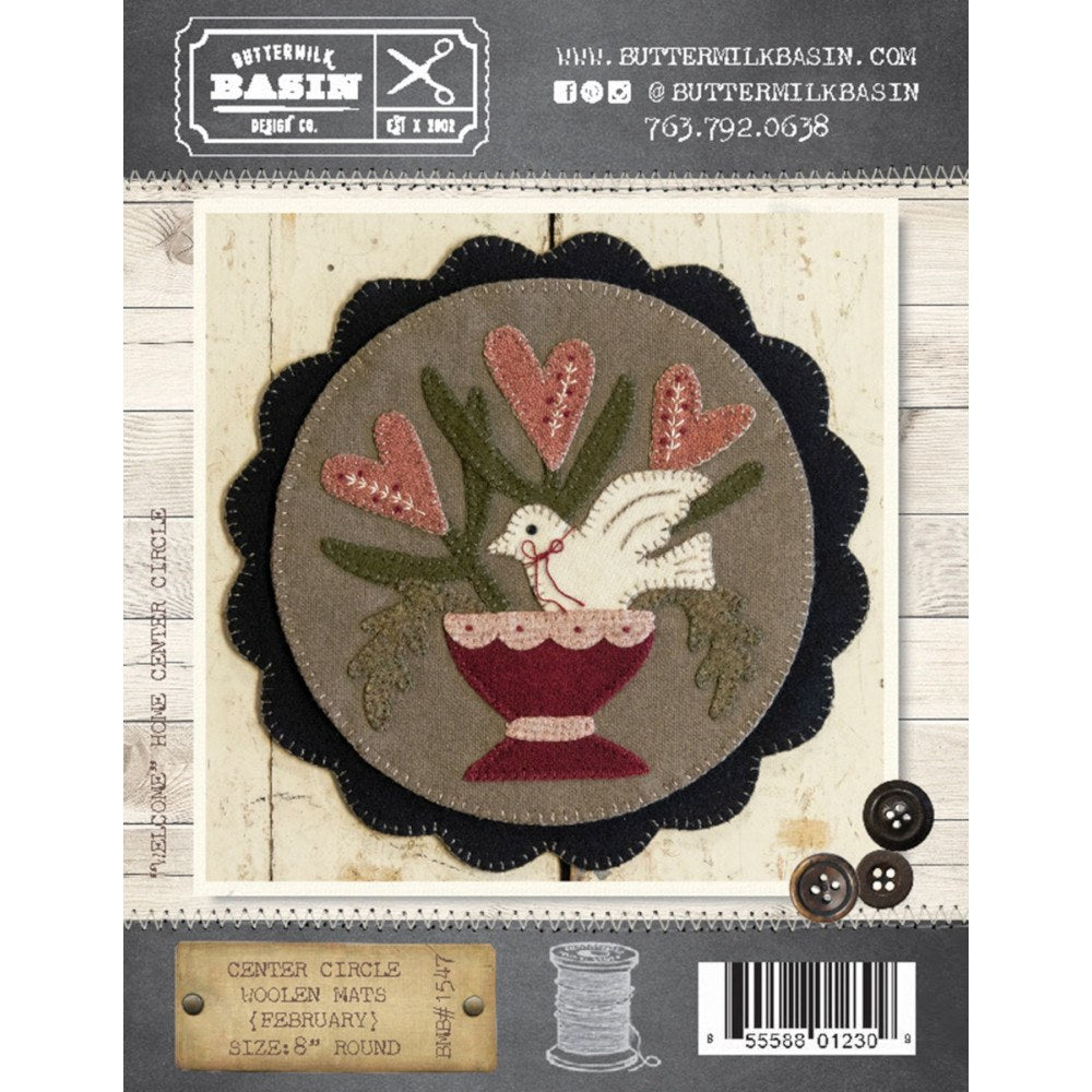 Center Circle Woolen Mats BOM image # 56954