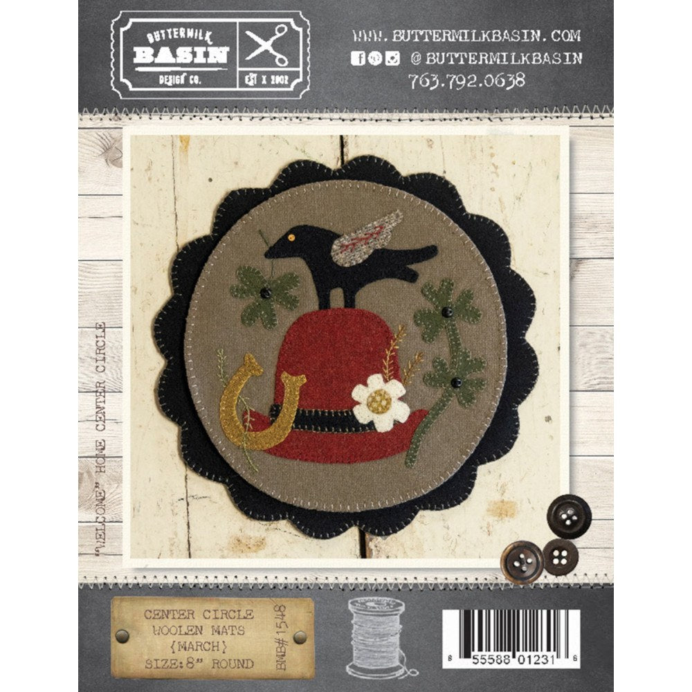 Center Circle Woolen Mats BOM image # 56955