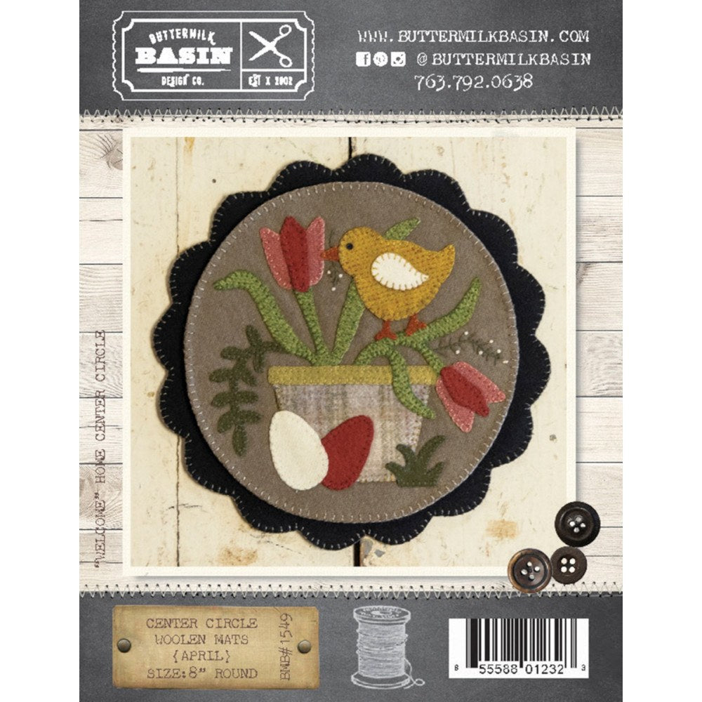 Center Circle Woolen Mats BOM image # 56957