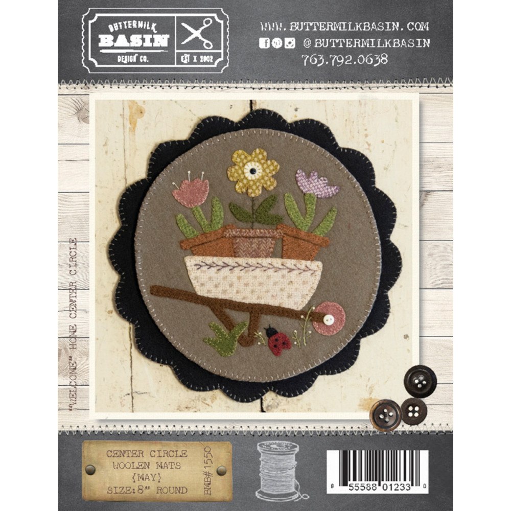 Center Circle Woolen Mats BOM image # 56956