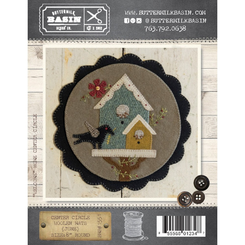 Center Circle Woolen Mats BOM image # 56958