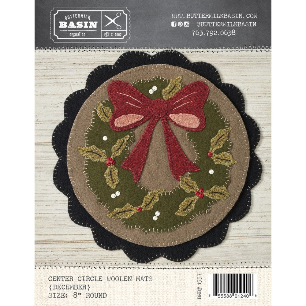 Center Circle Woolen Mats BOM image # 56963