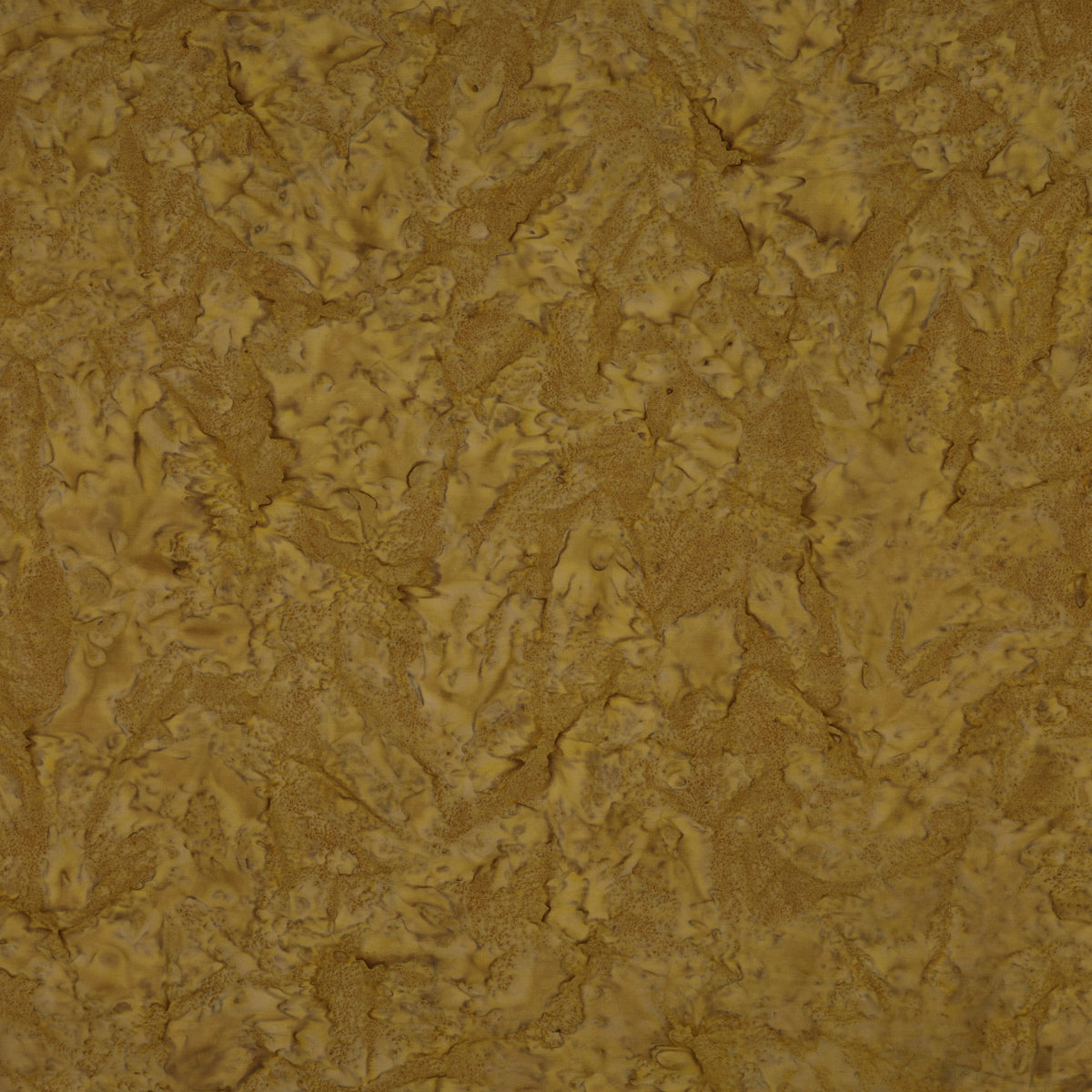 A close-up of a textured surface with a mottled, organic pattern in warm mustard yellow, golden brown, and tan tones.
