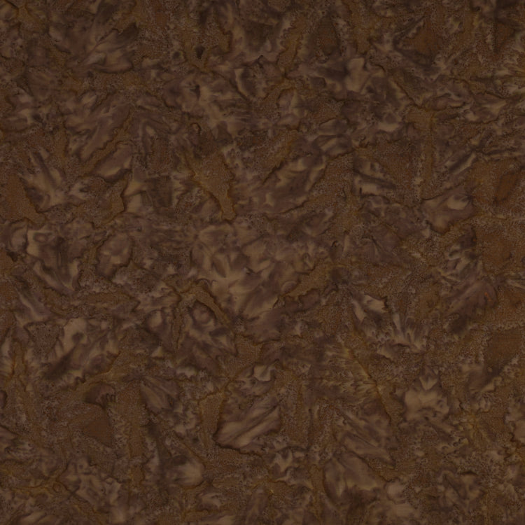 A close-up of a dark brown textured material with a mottled, organic pattern resembling cracked stone, bark, or aged leather.