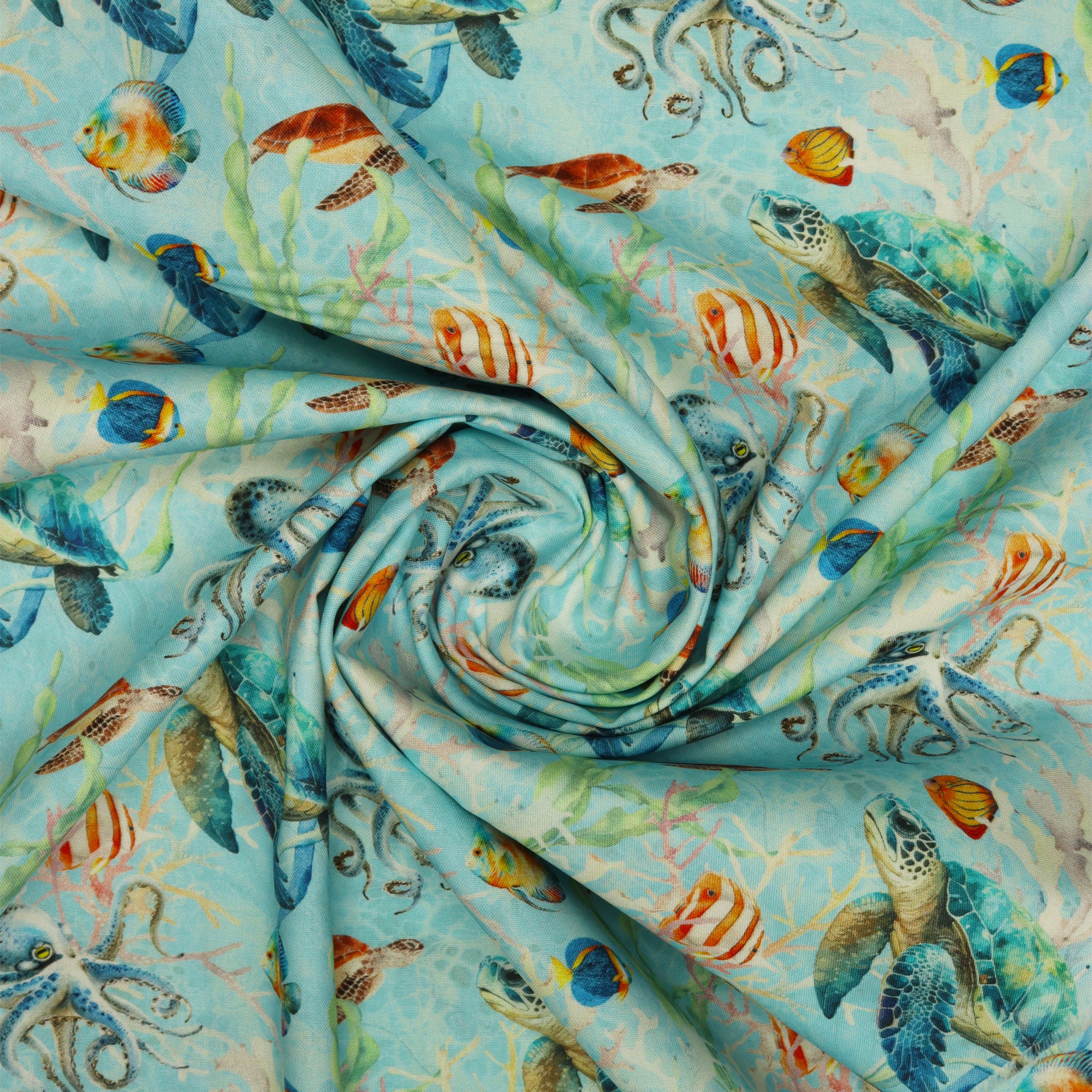 Under The Sea Fabric Collection - Under Sea World