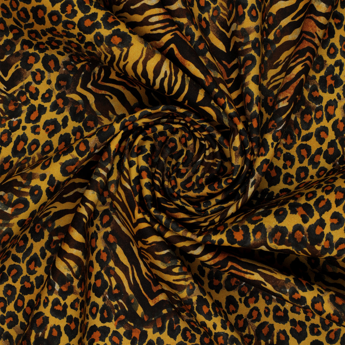 Grunge Gone Glam Fabric Collection - Spirit Animal Neutral Gold: swirled BX17342-30
