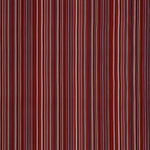 Grunge Gone Glam Fabric Collection - Runway Ready Americana Pop in Lawn: narrow vertical stripes in red, burgundy, black, teal, and pale blue BX17344L-10