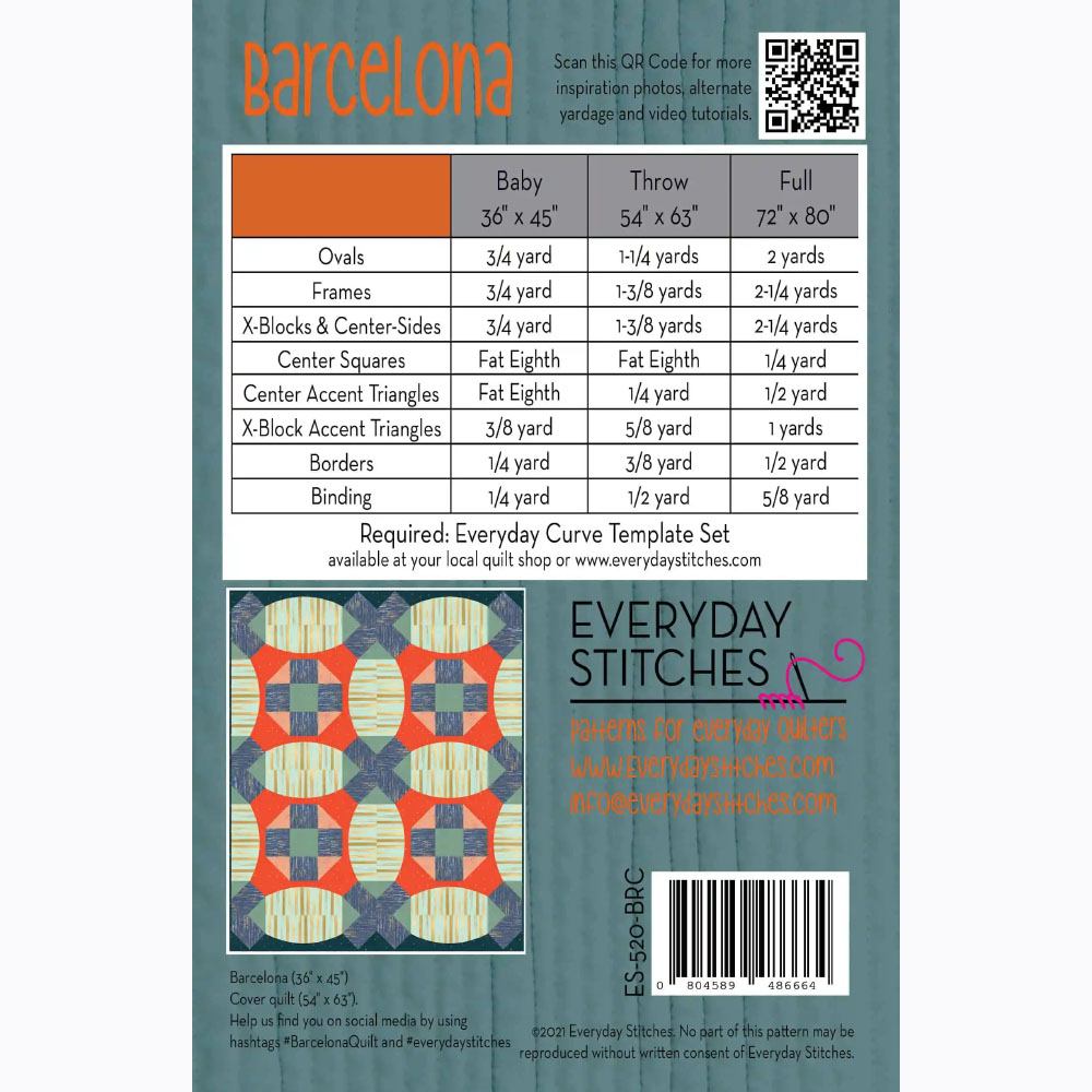 Barcelona Quilt Pattern image # 103872