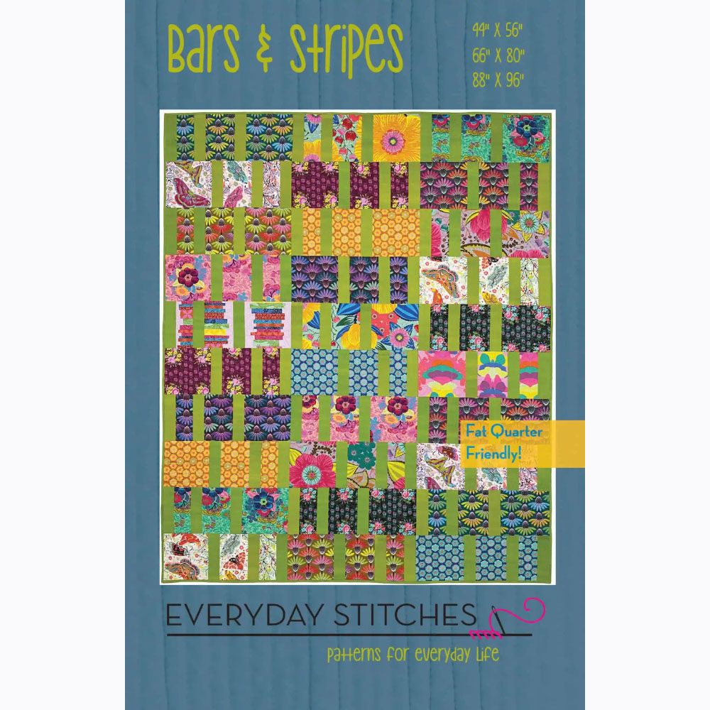 Bars & Stripes Quilt Pattern image # 103964