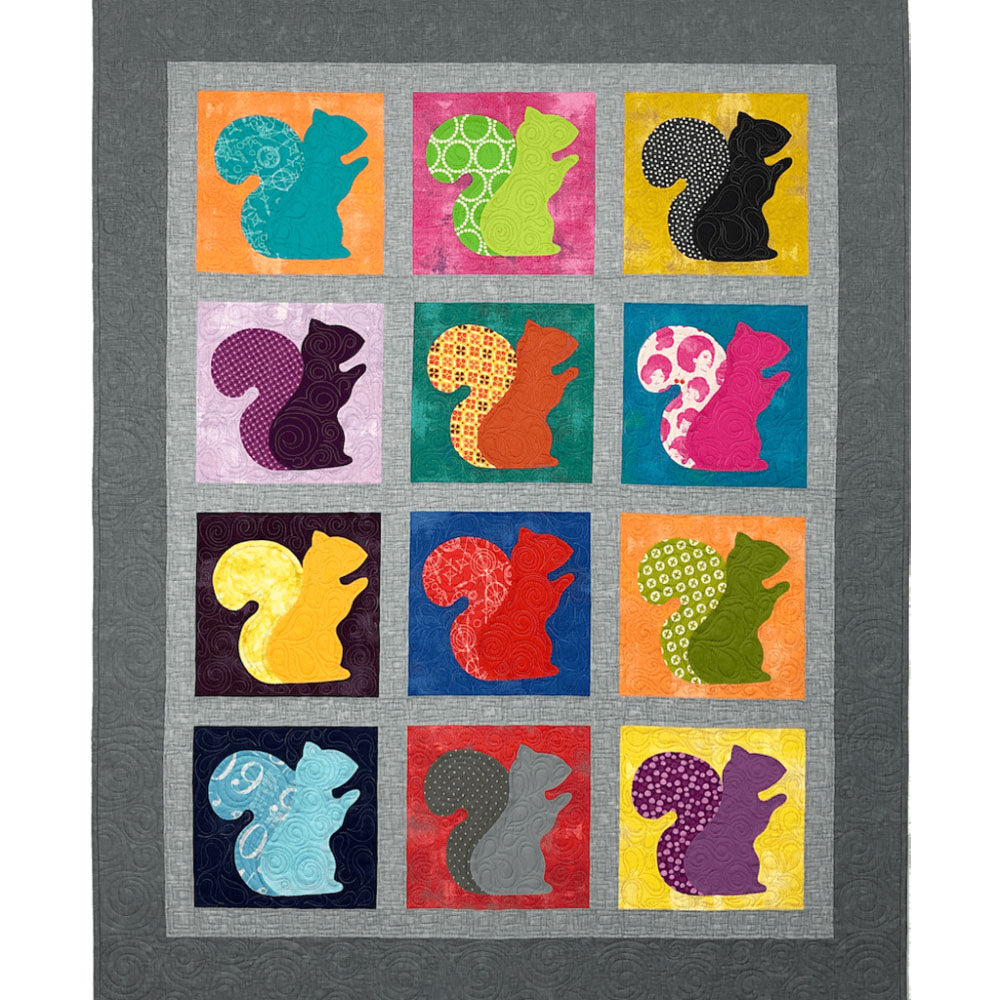 Squirrel Quilt Pattern Beau the Squirrel Quilt Pattern
