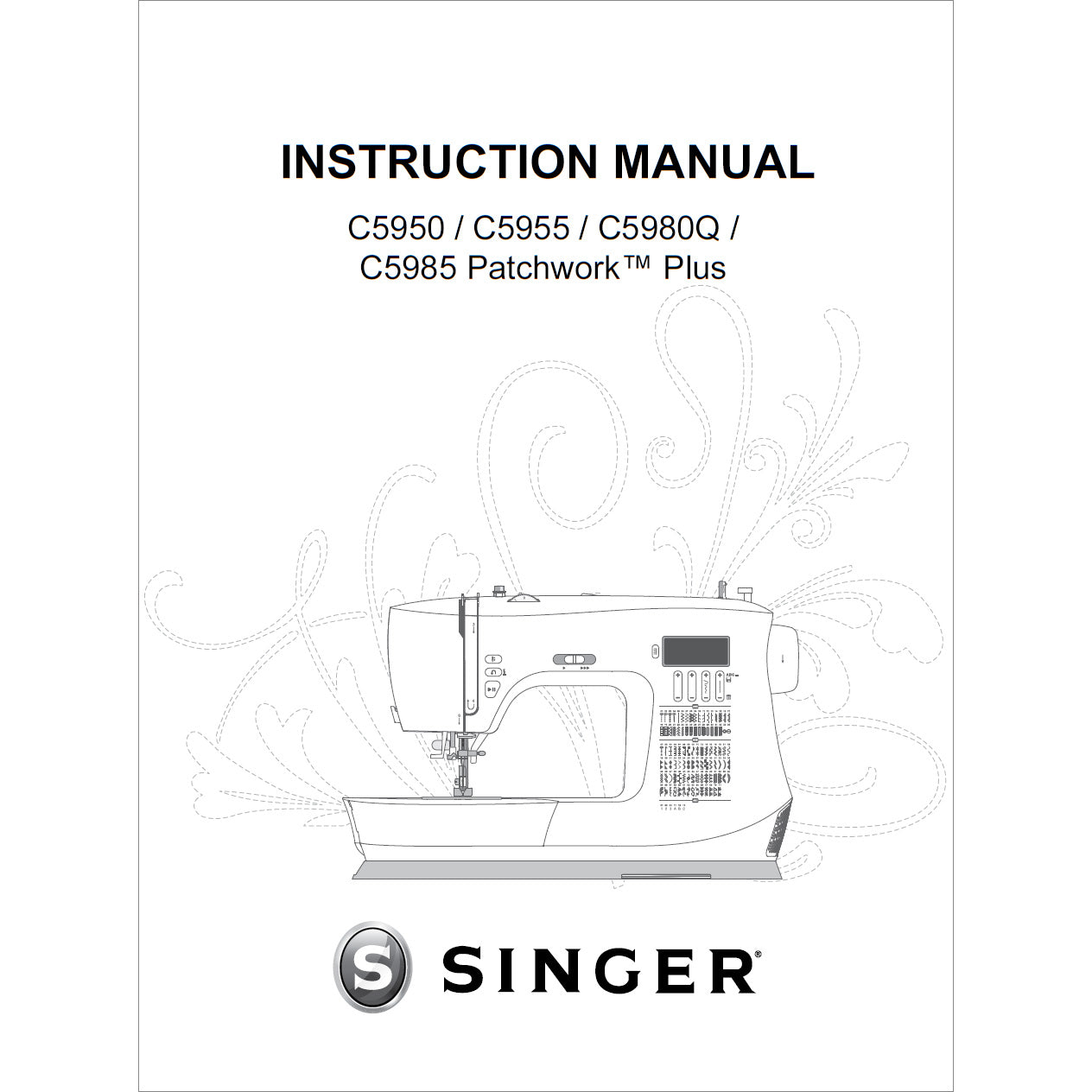 Singer C5980Q Patchwork Plus Instruction Manual