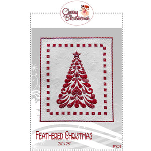 Feathered Christmas Quilt Pattern image # 92698