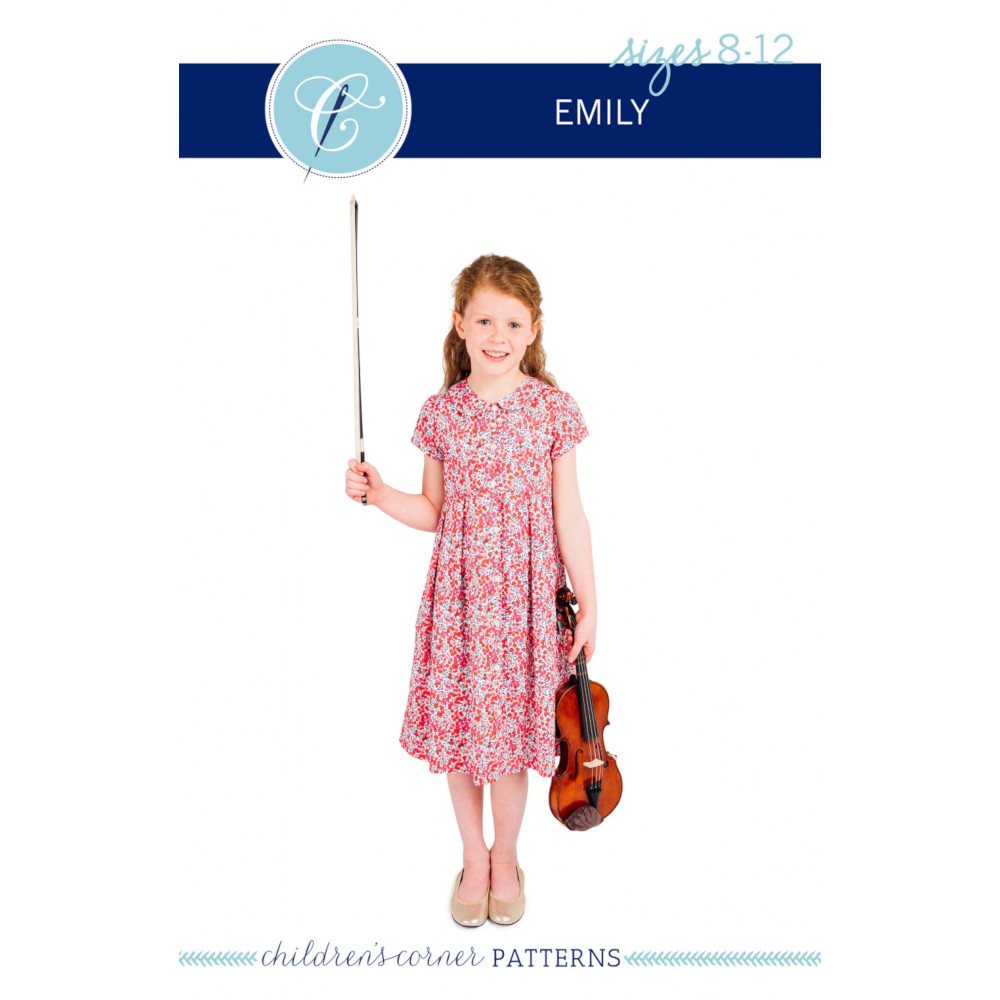 Emily Dress Pattern: 8-12 Years image # 55311
