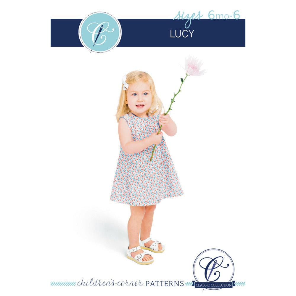 Lucy Dress Pattern - 6 Months to 6 Years image # 99952