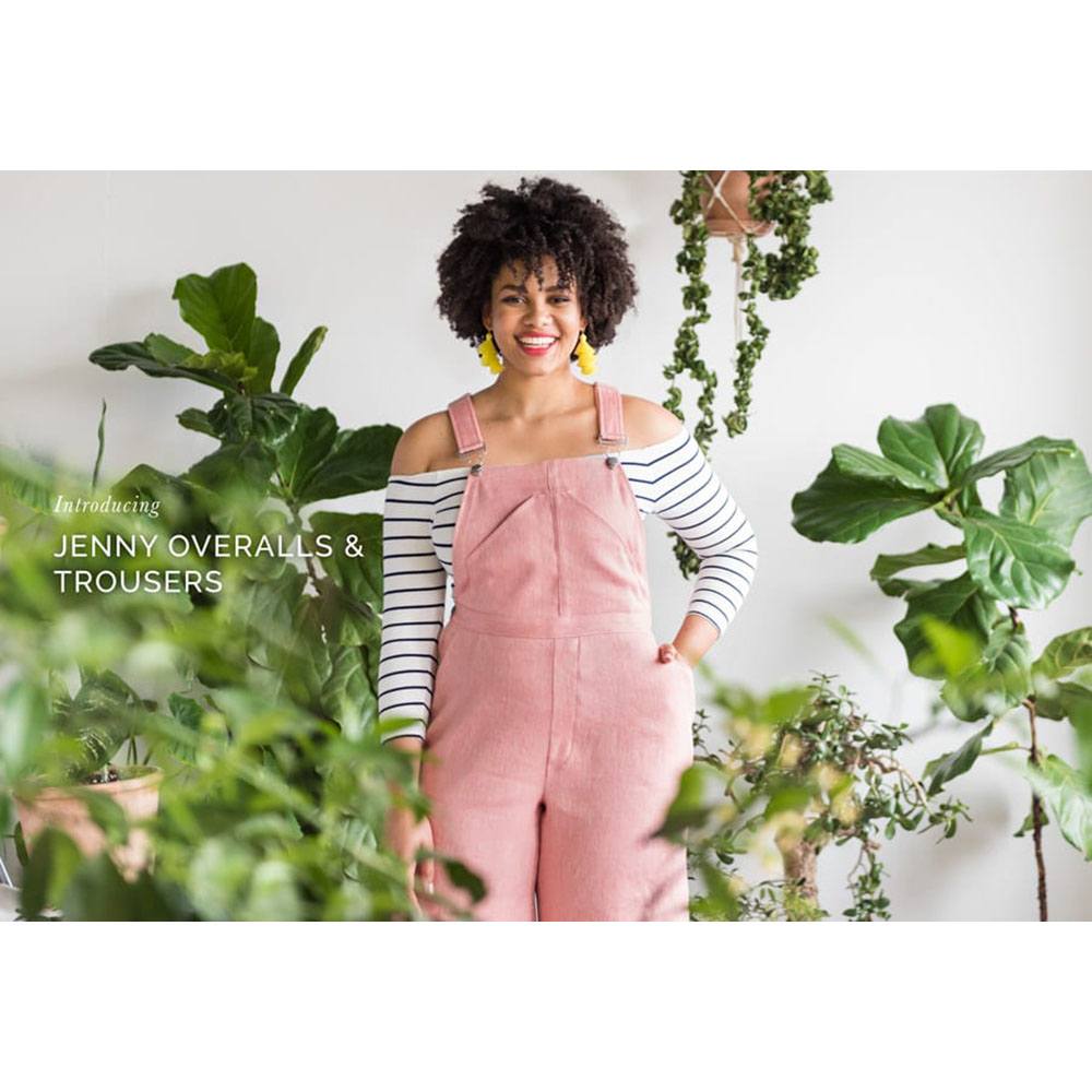 Jenny Overalls & Trousers Pattern, Closet Core Patterns image # 68858