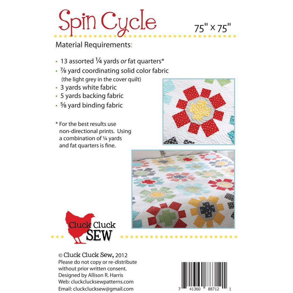 Spin Cycle Quilt Pattern image # 78310