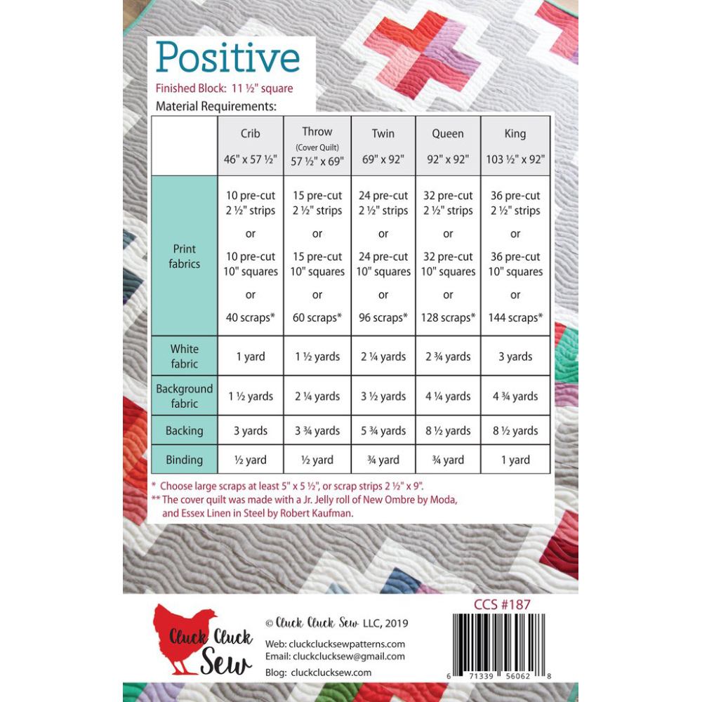 Positive Quilt Pattern image # 78302