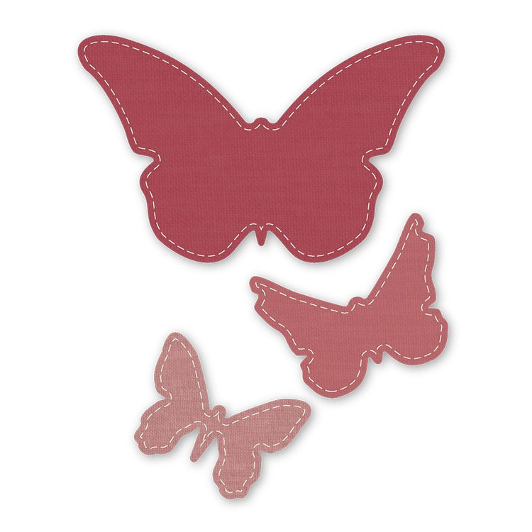 Crafter's Edge, Beautiful Butterflies 3 Piece Die Set image # 50352