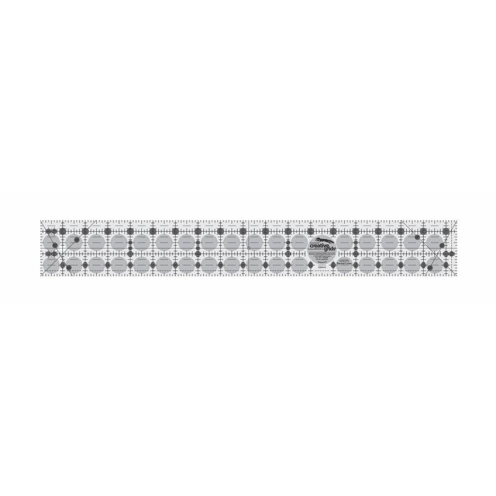 2-1/2" x 18-1/2" Rectangle Ruler, Creative Grids image # 28927