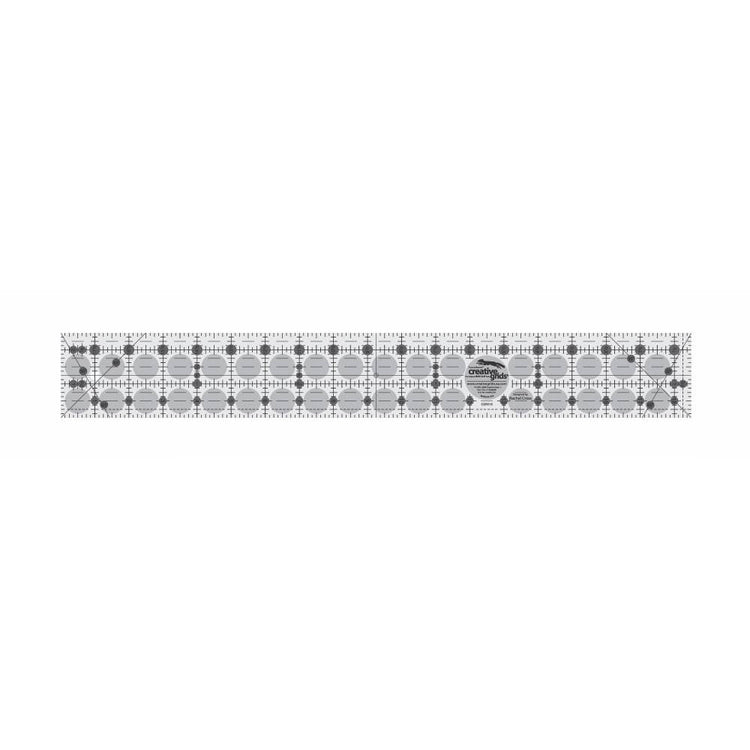 2-1/2" x 18-1/2" Rectangle Ruler, Creative Grids image # 28927