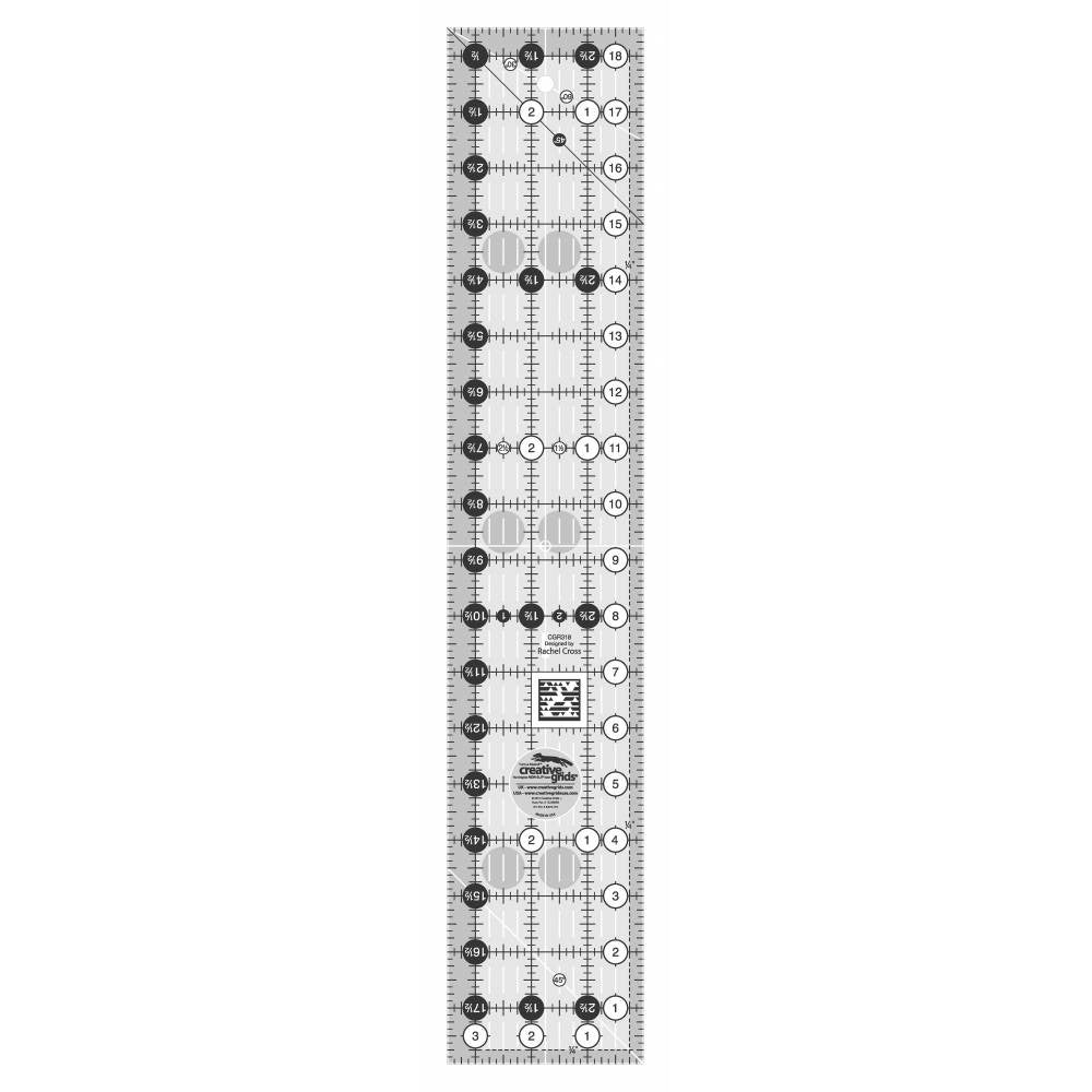Quilting Ruler 3-1/2" x 18-1/2", Creative Grids image # 28935