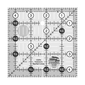 Quilting Ruler 4-1/2" Square, Creative Grids image # 28940