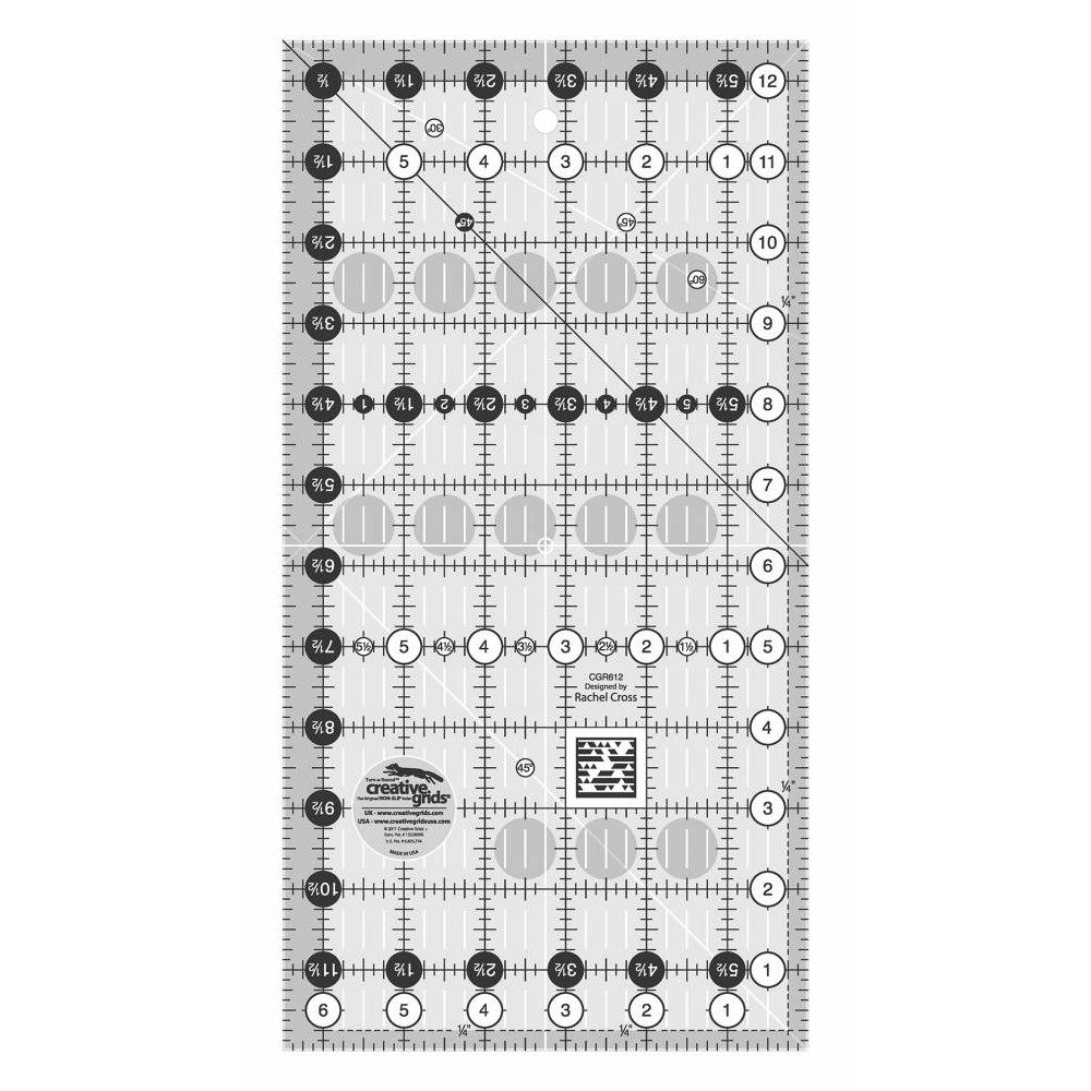 Quilting Ruler 6-1/2" x 12-1/2", Creative Grids image # 28950