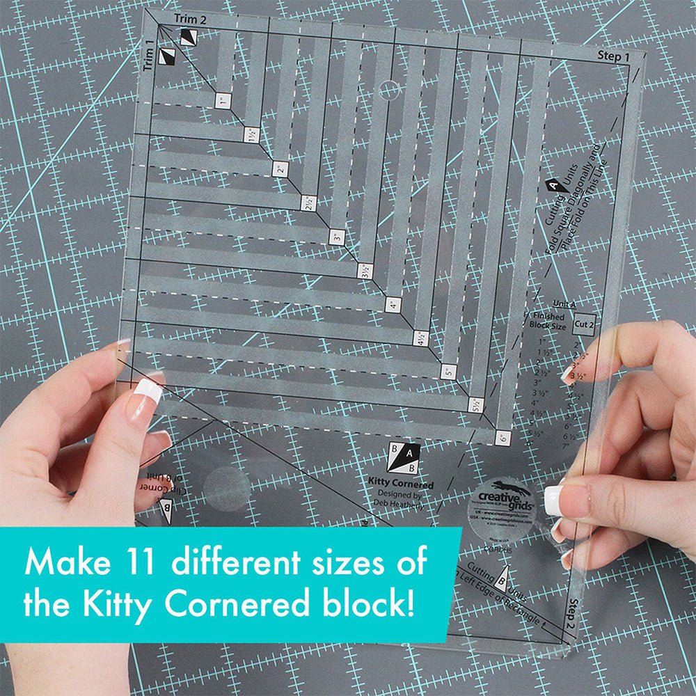 Creative Grids Kitty Cornered Ruler image # 74085