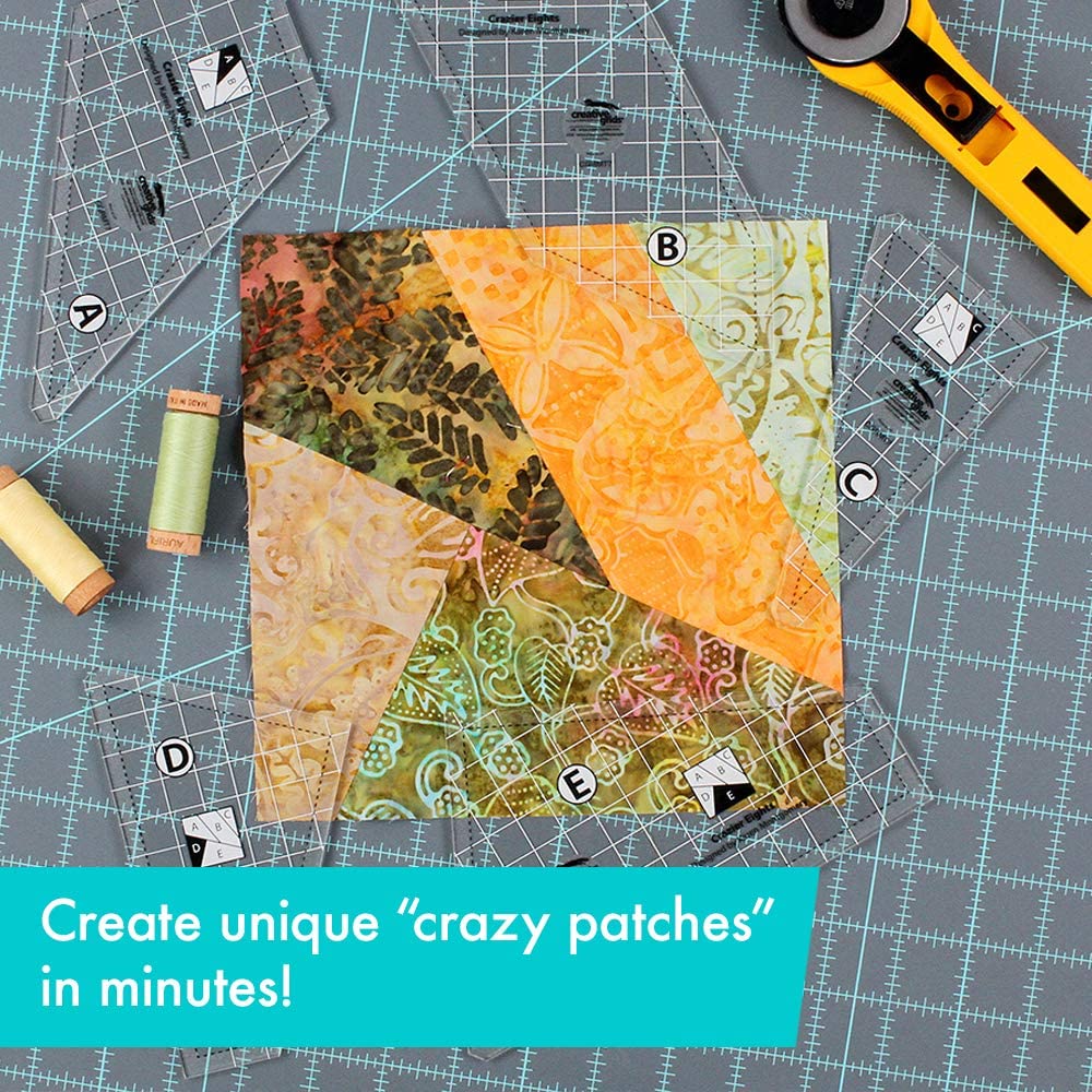 Creative Grids Crazier Eights Template Set 5pc