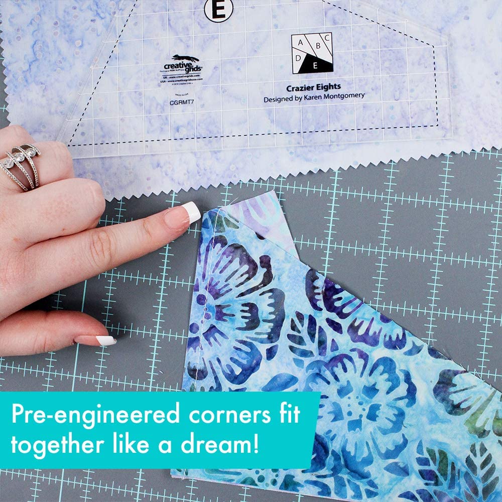 Creative Grids Crazier Eights Template Set - 5pc image # 73900