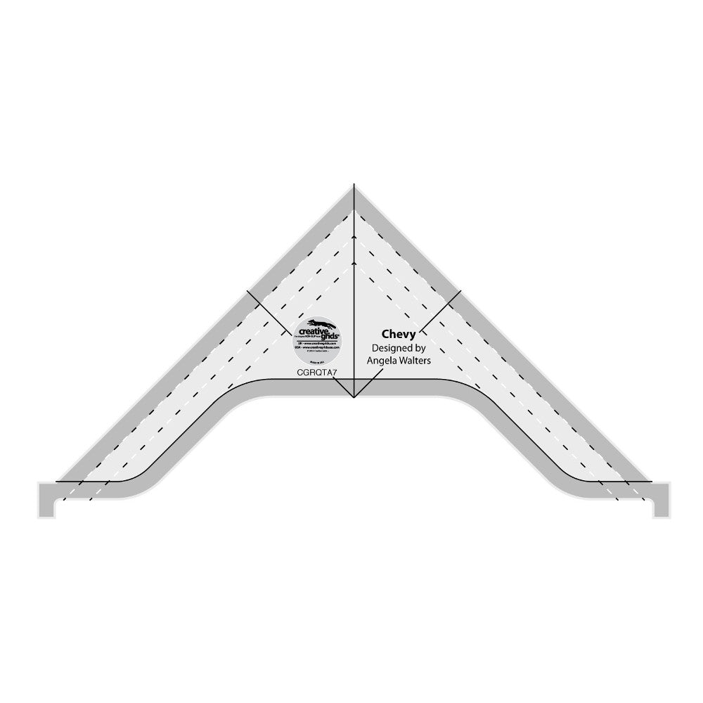 Chevy - Machine Quilting Tool, Creative Grids image # 43740