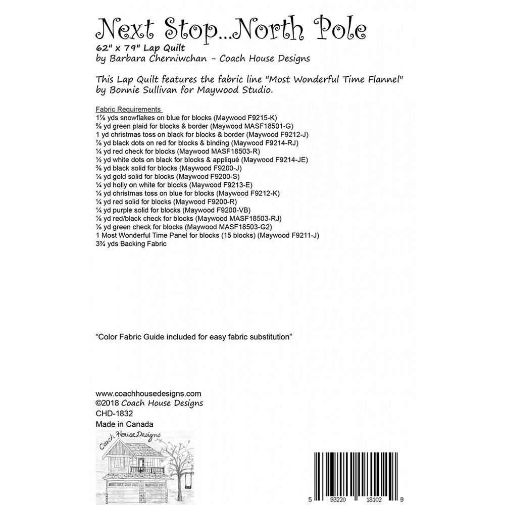 Next Stop North Pole Quilt Pattern image # 70298