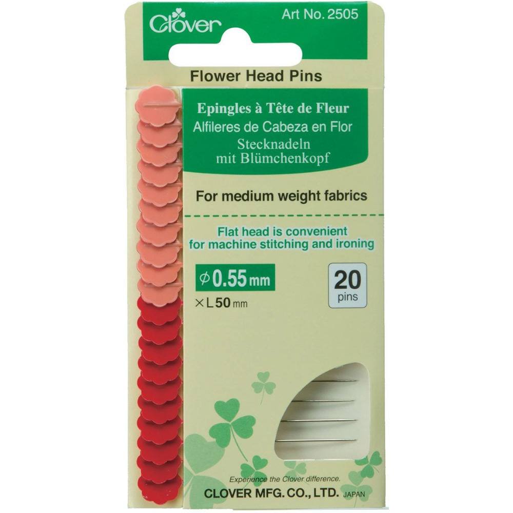 Flower Head Pins, Clover image # 86286