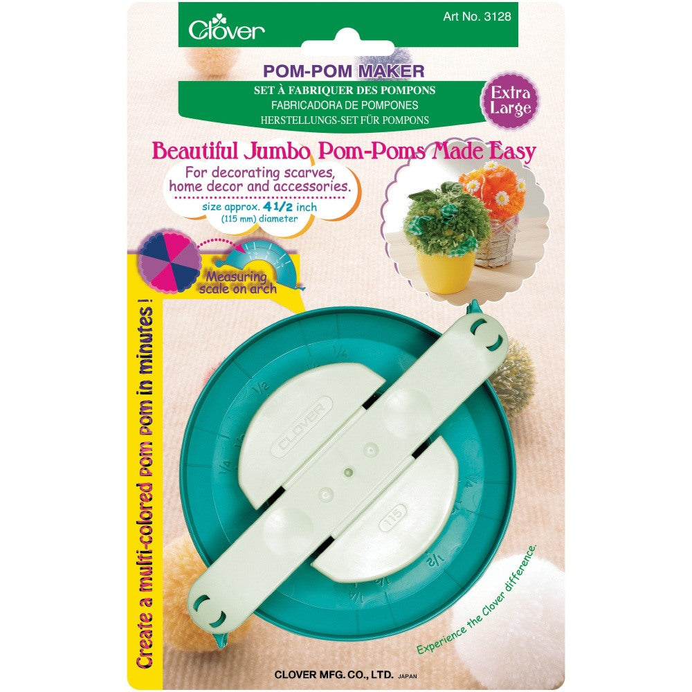 Pom Pom Maker, Extra Large, Clover image # 87731