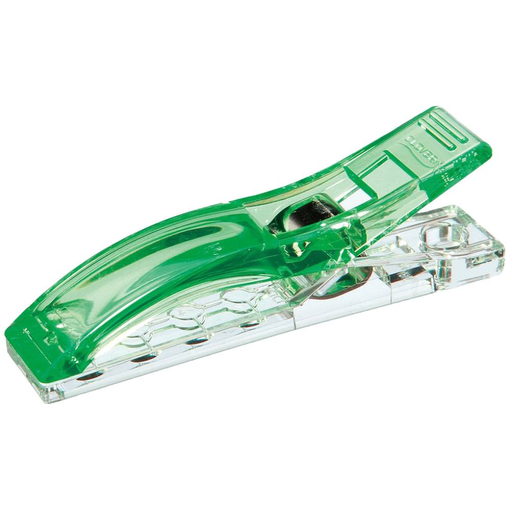Jumbo Wonder Clips, Neon Green (24 Pk) image # 87693
