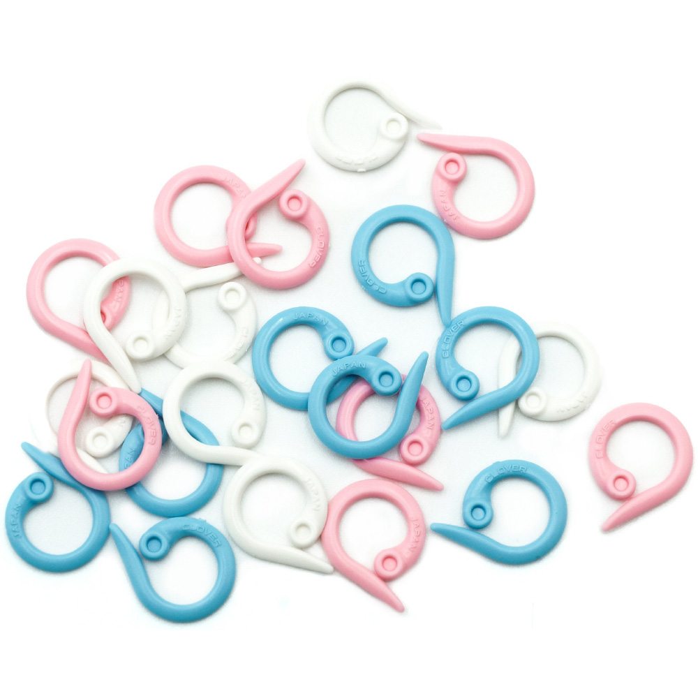 24pk Knitting Split Ring Markers, Clover image # 86764