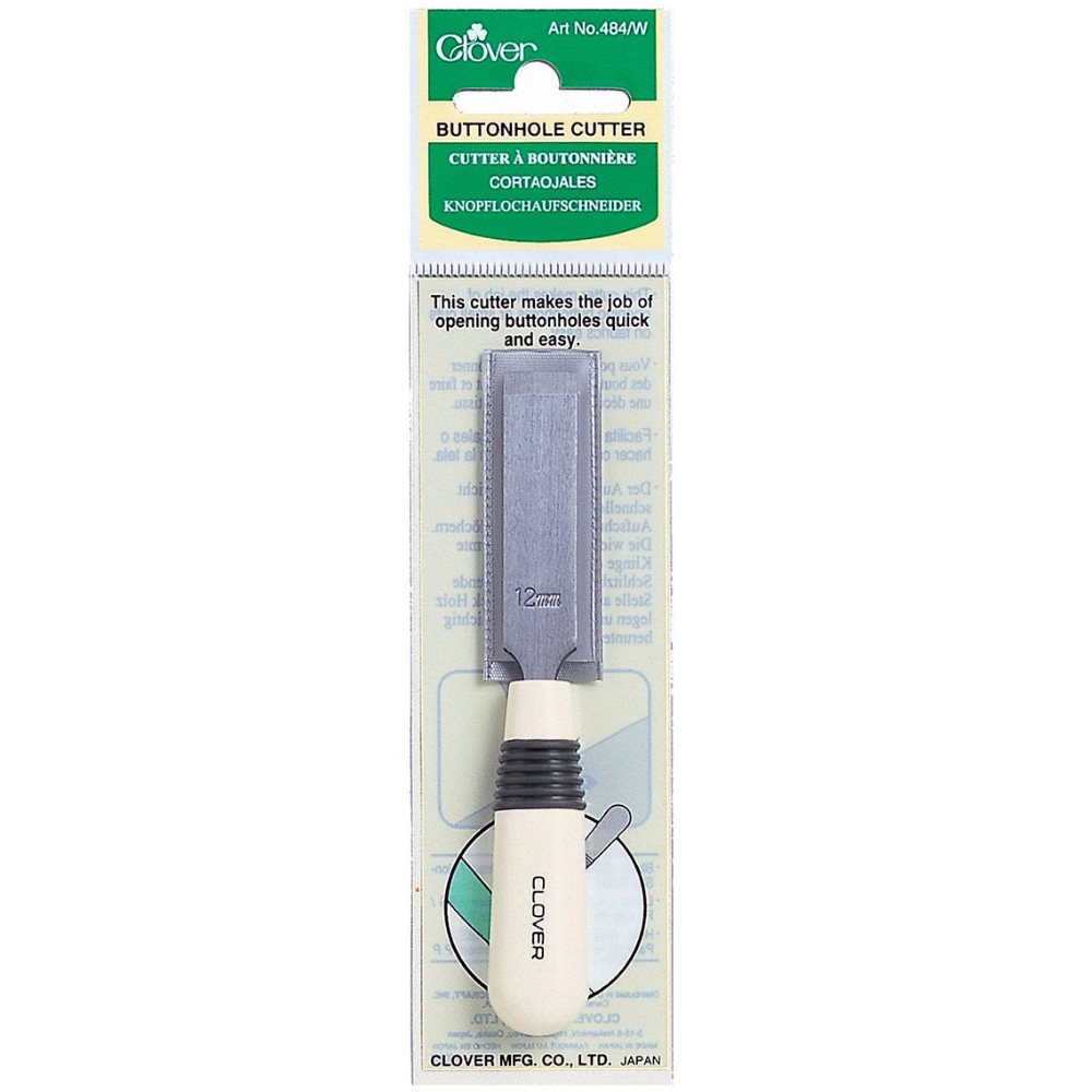 Clover Button Hole Cutter (12mm) image # 86644