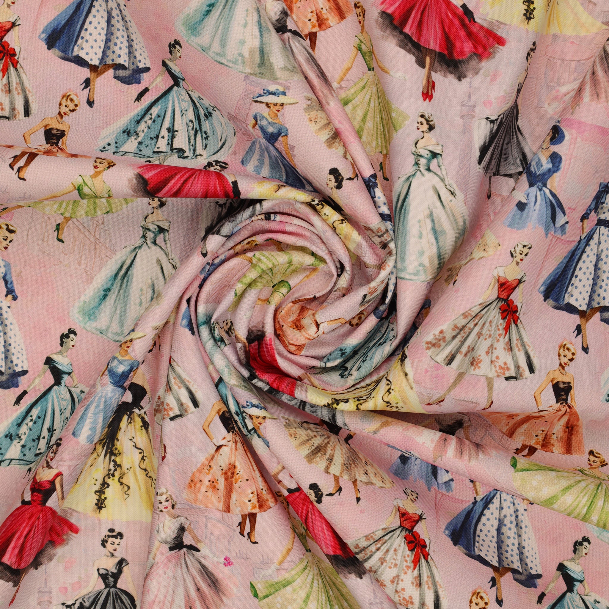 En Vogue Fabric Collection - Enchanted Creations: swirled CL64250103-01