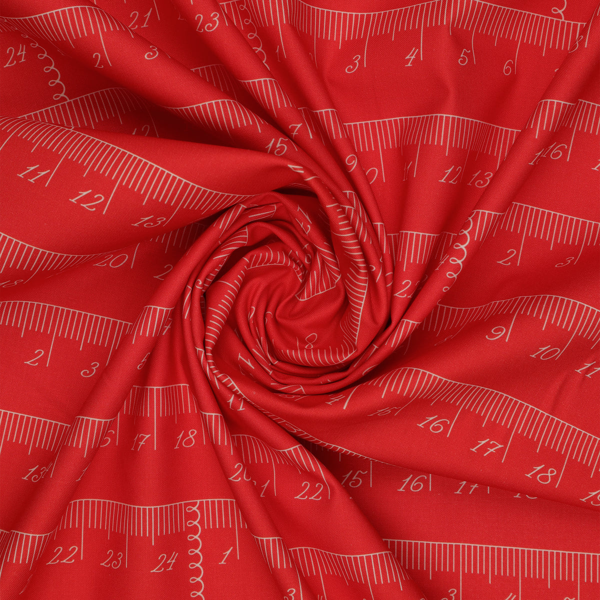 En Vogue Fabric Collection - Chic Rulers Coral: swirled CL64250107-01