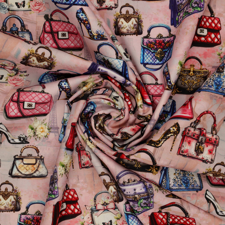 En Vogue Fabric Collection - Handbag Boutique: swirled CL64260105-01