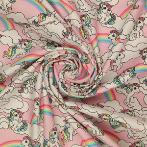 My Little Pony Retro Fabric Collection - Starshine in the Clouds: swirled CL95010202-01