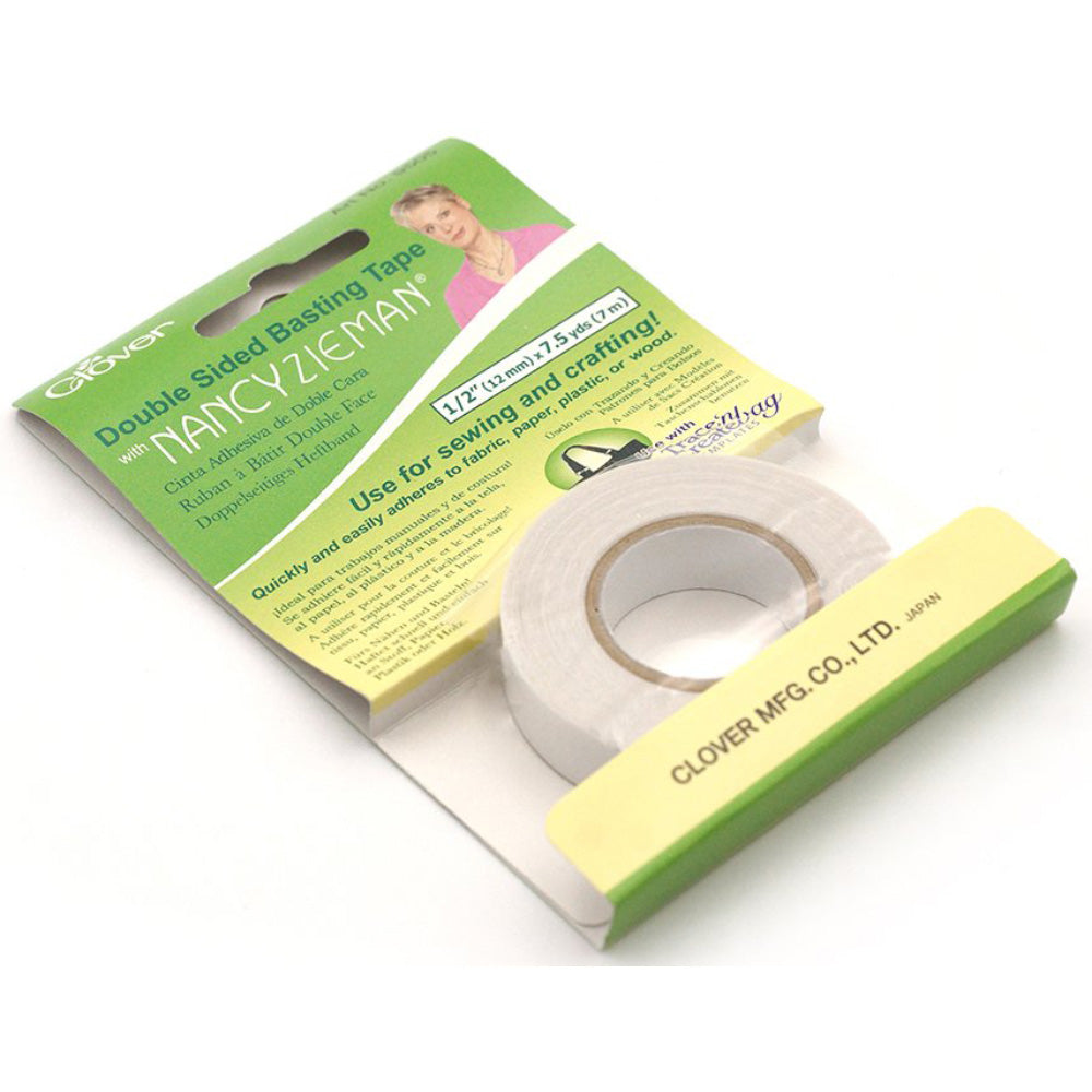 Double Sided Basting Tape, 1/2in x 7-1/2yds, Clover image # 86713