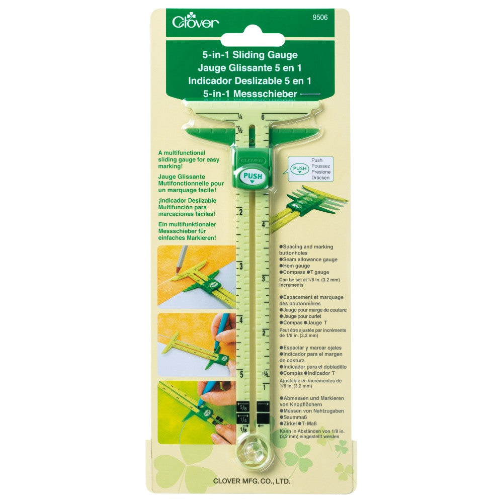 5-in-1 Sliding Gauge, Clover image # 86212