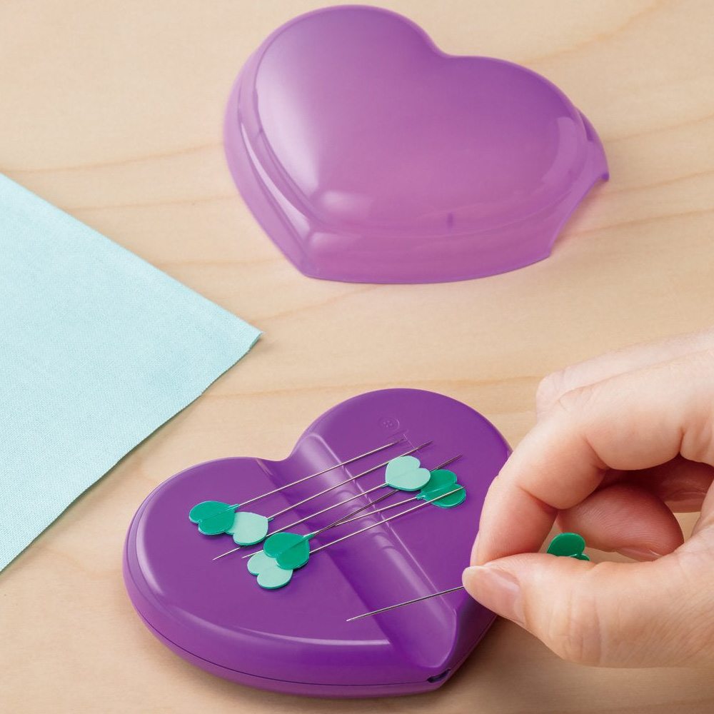 I Sew For Fun, Heart-Shaped Pins - 20pk image # 86697