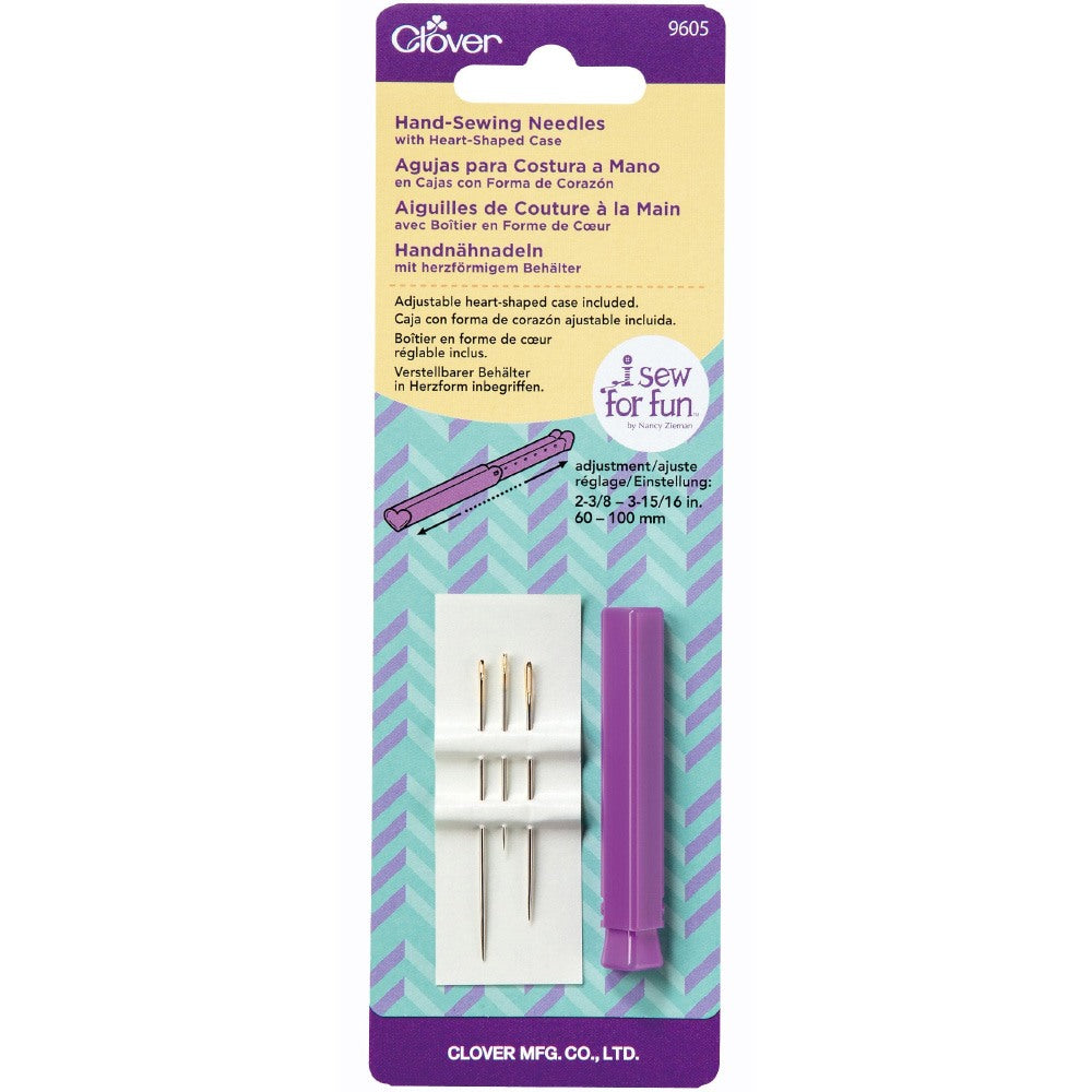 I Sew for Fun, Hand-Sewing Needles with Heart-Shaped Case image # 86849