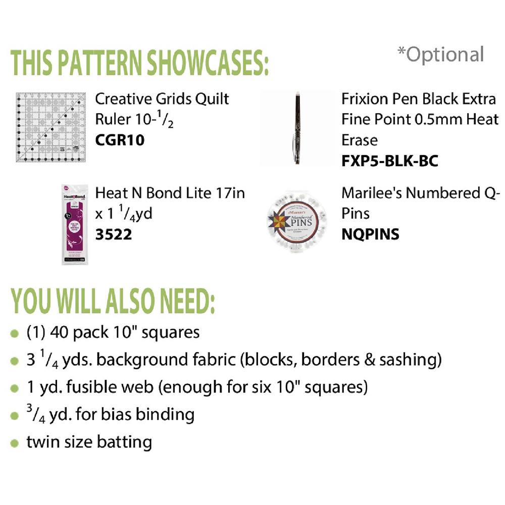 Cut Loose Press, Diablo Quilt Pattern image # 74867