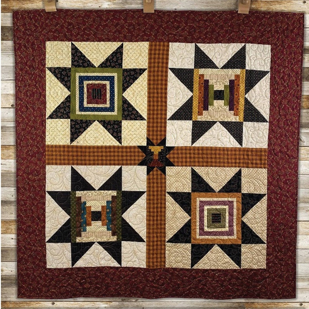 Cut Loose Press, Rustic Star Quilt Pattern image # 98286